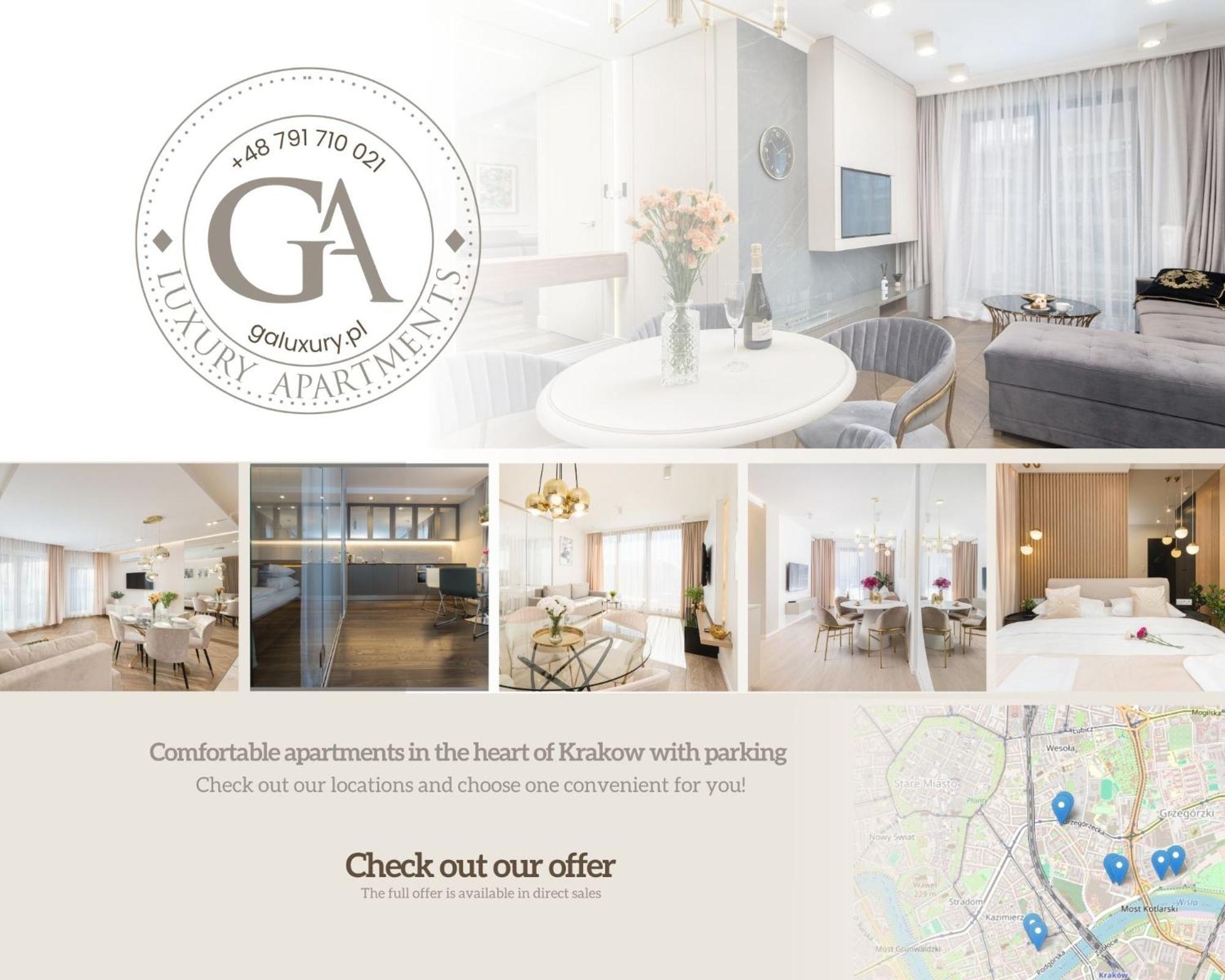Ga Luxury Apartments W21 Краків Екстер'єр фото